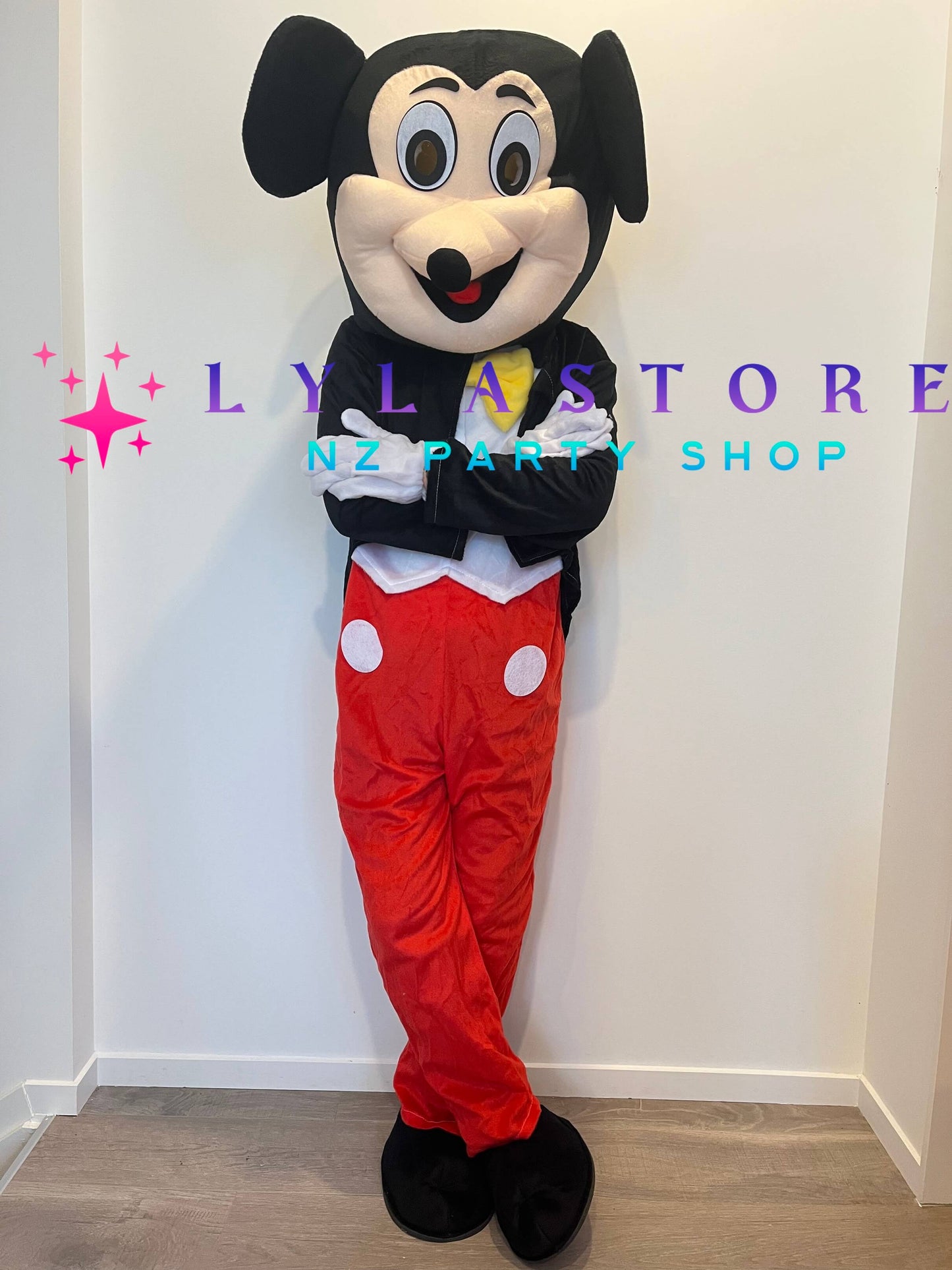 Disney Mickey Mouse Mascot Costume Hire in Auckland NZ