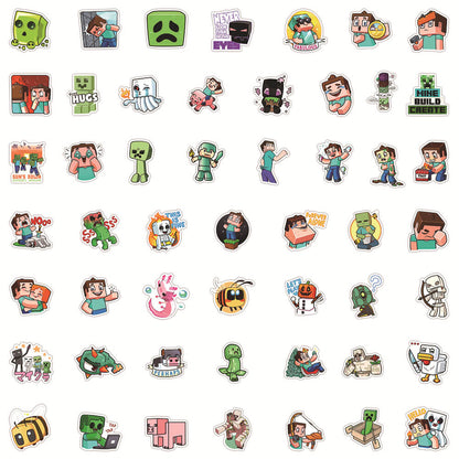 50Pcs Game Minecraft Sticker Set