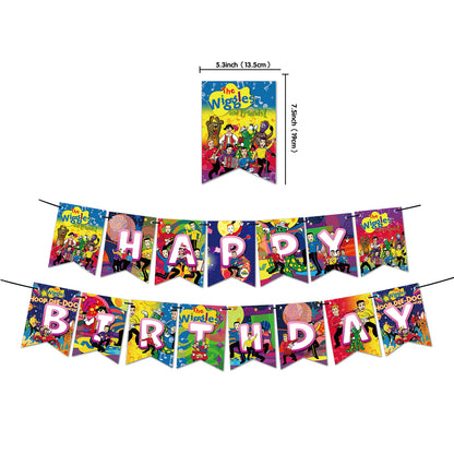 The Wiggles Theme Birthday Party Decorations