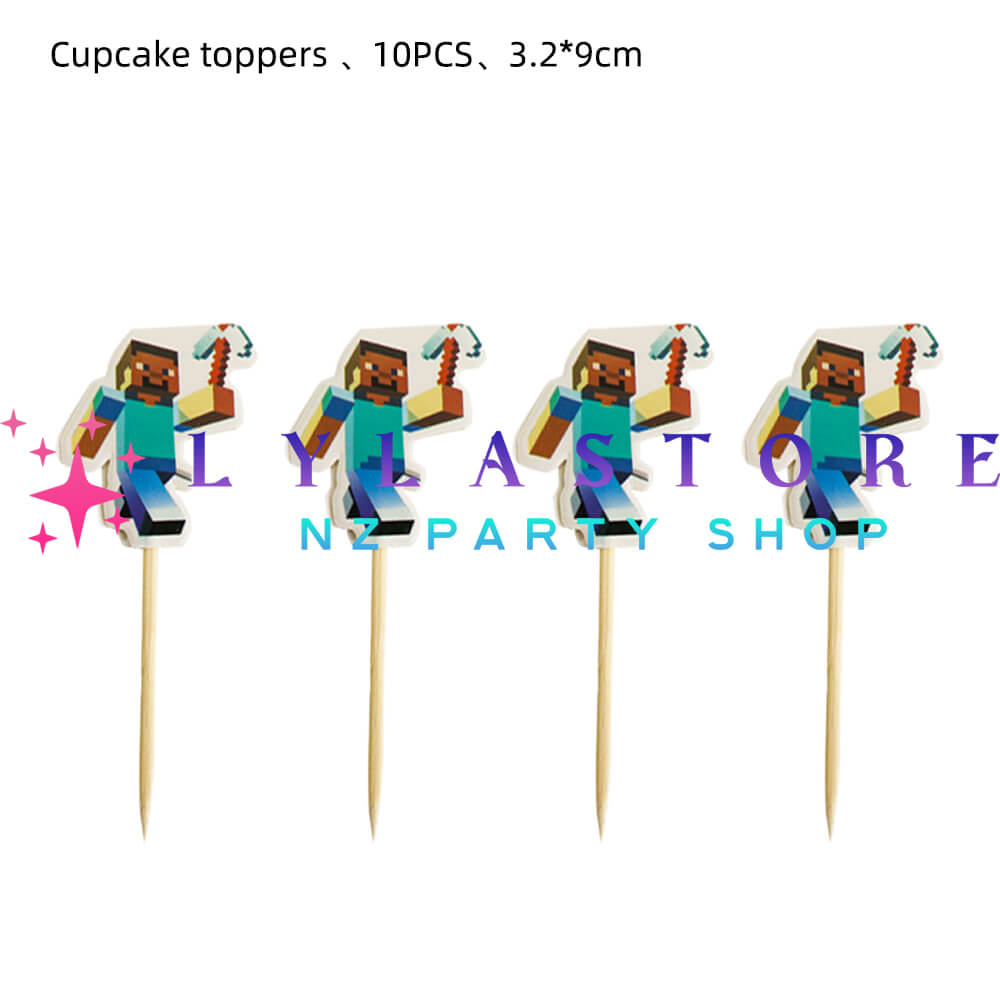 Minecraft Birthday Party Balloon Decoration Set-113