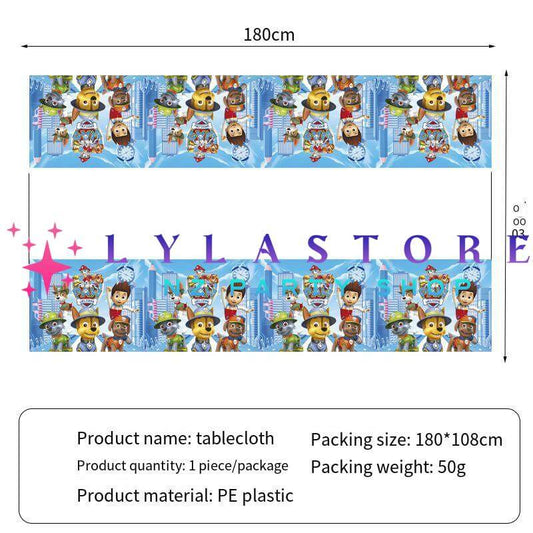 Paw Patrol Tablecloth - Perfect for Birthday Parties | PARTYMART | LYLASTORE