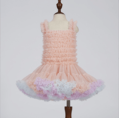 Kids Tutu Dress | Princess Dance Dress With Straps - lylastore